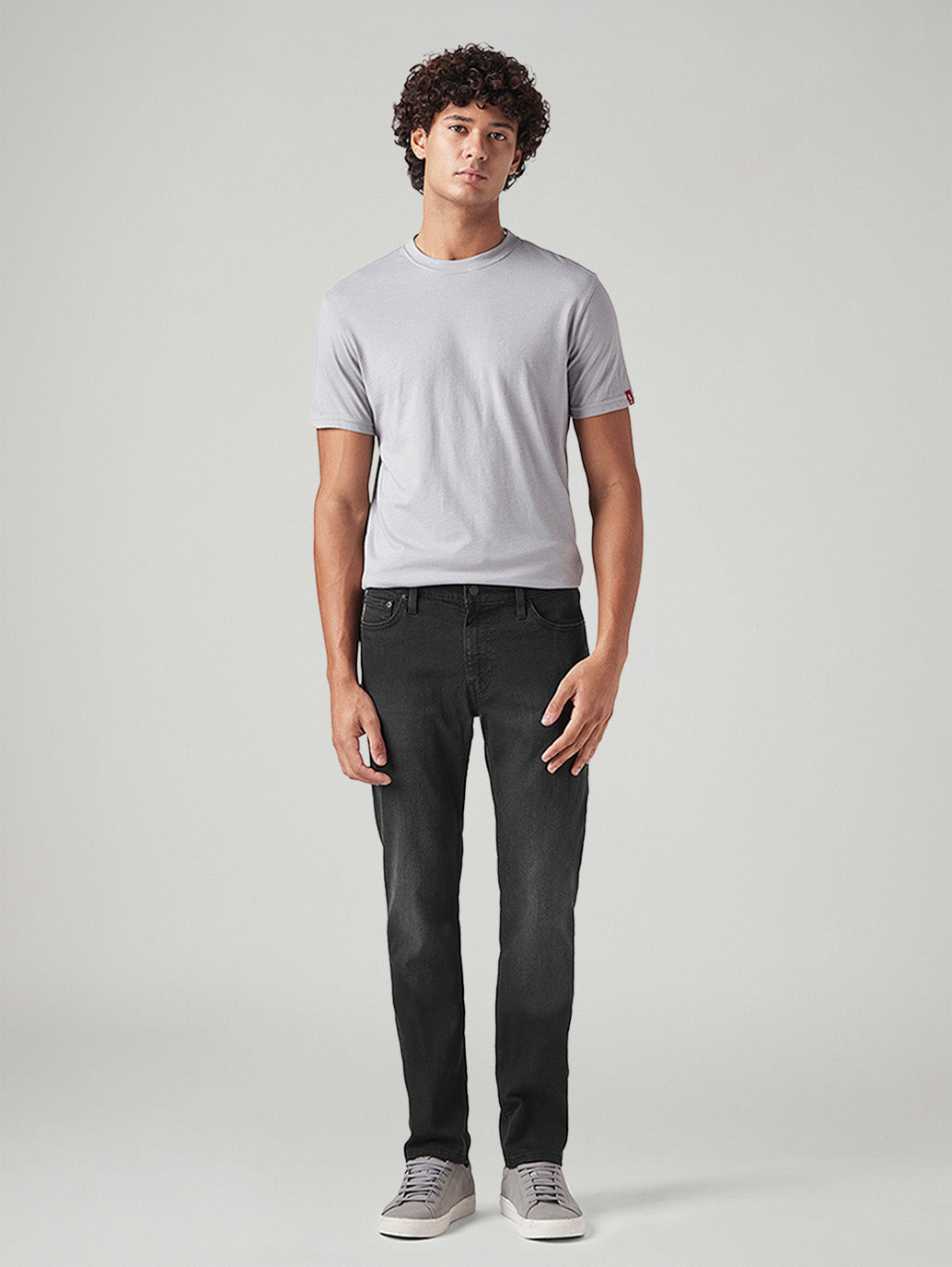 Men's 511 Charcoal Grey Slim Fit Mid Rise Jeans