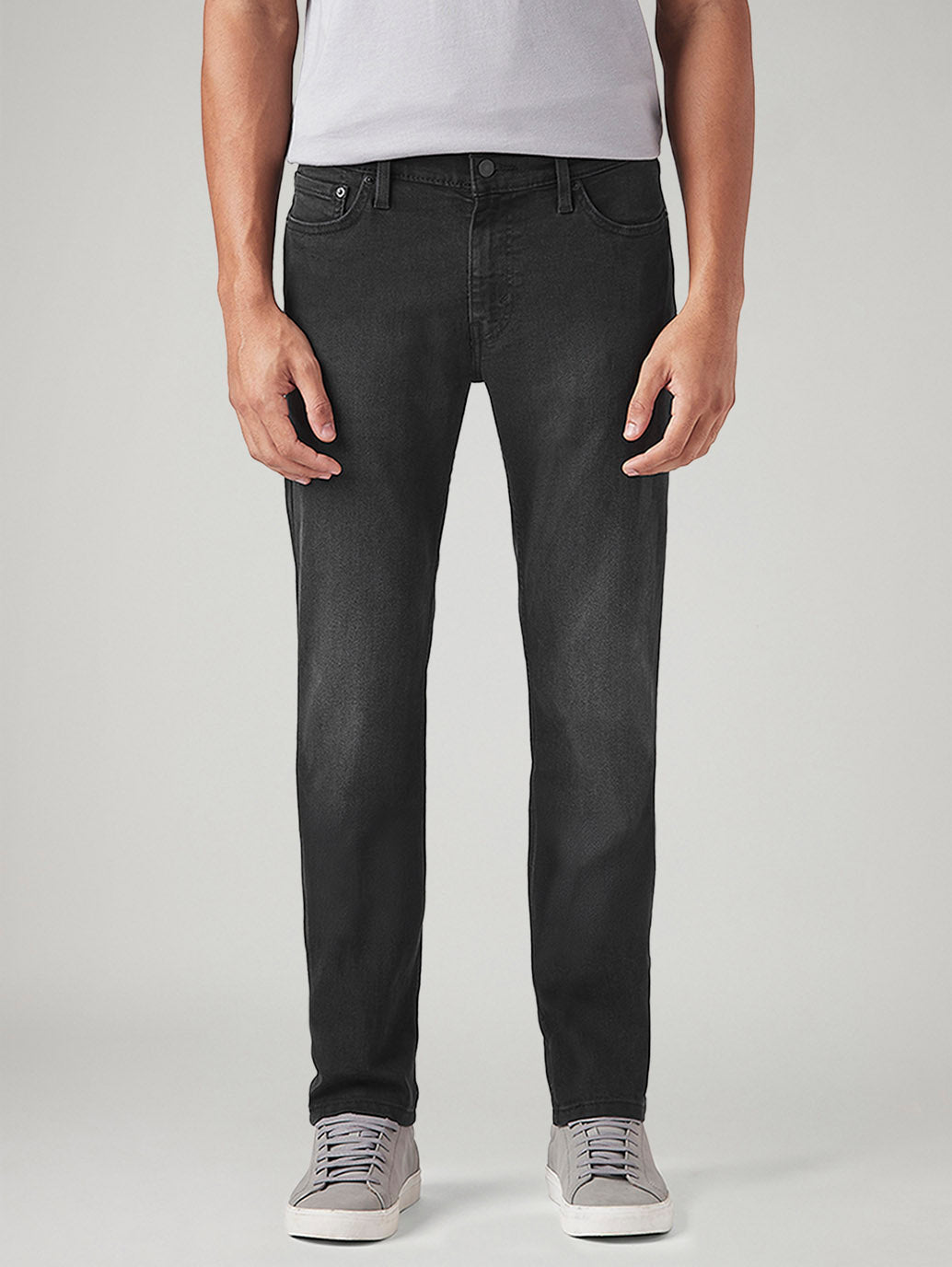Men's 511 Charcoal Grey Slim Fit Mid Rise Jeans