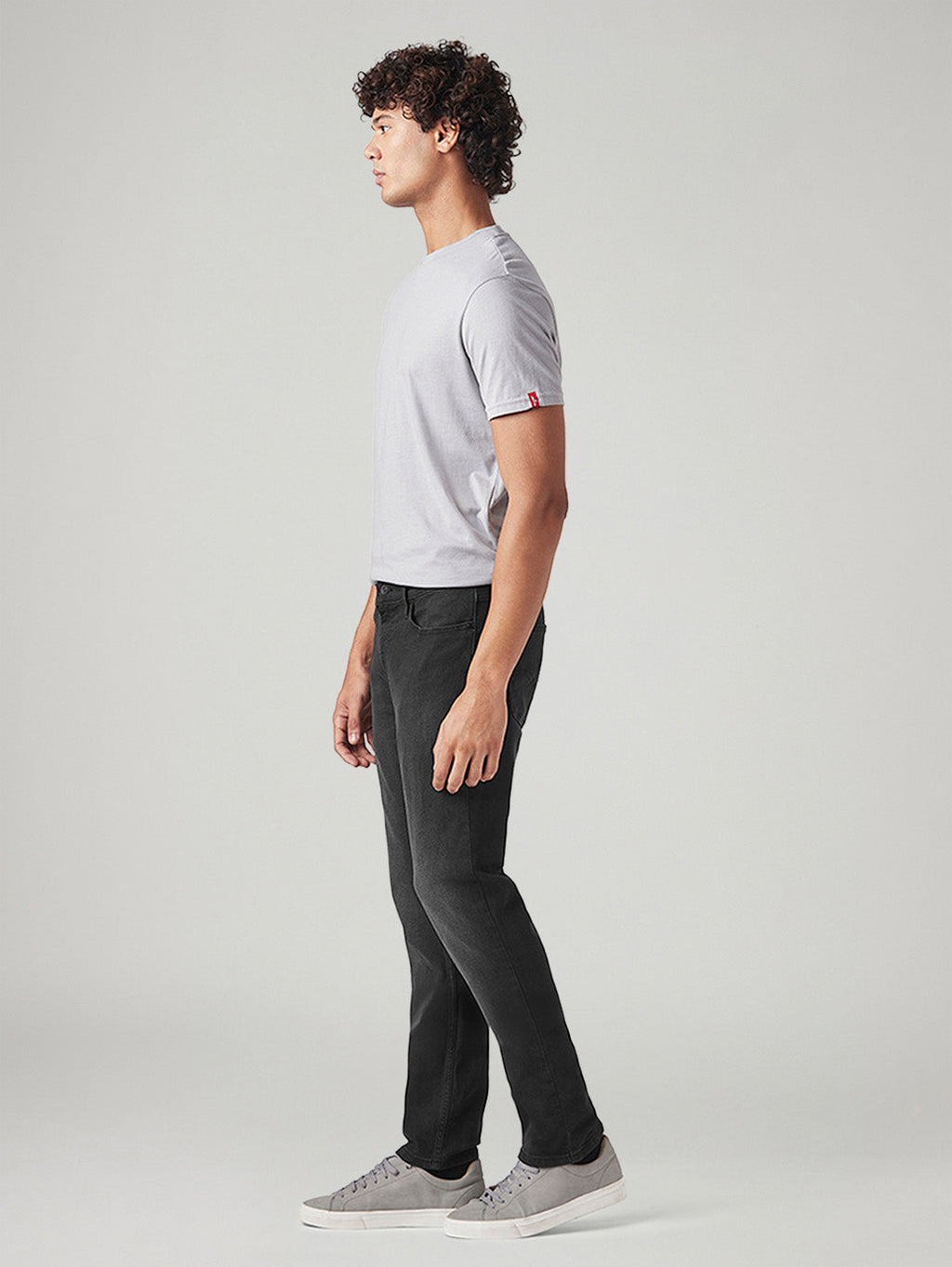 Men's 511 Charcoal Grey Slim Fit Mid Rise Jeans