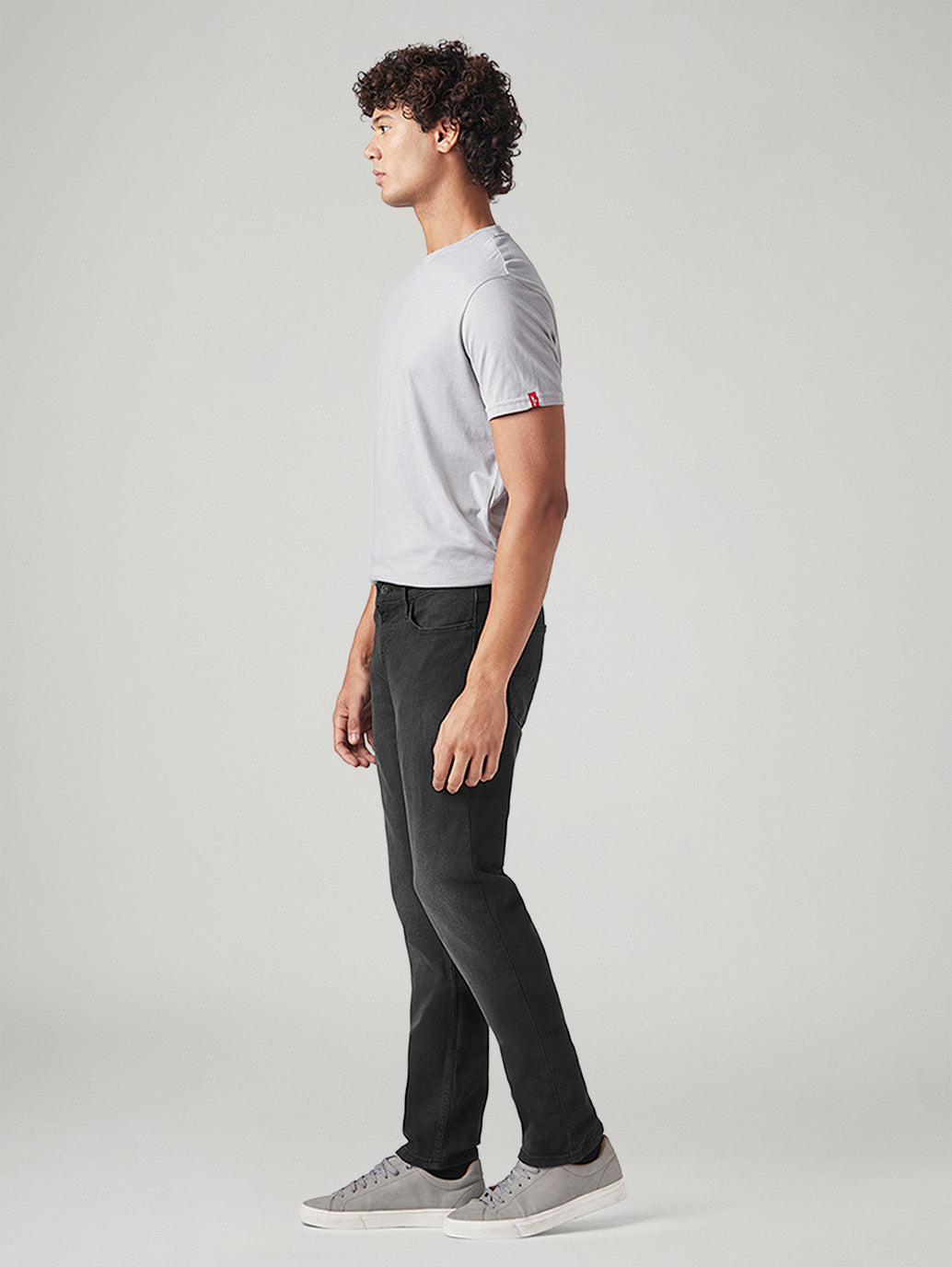 Men's 511 Charcoal Grey Slim Fit Mid Rise Jeans