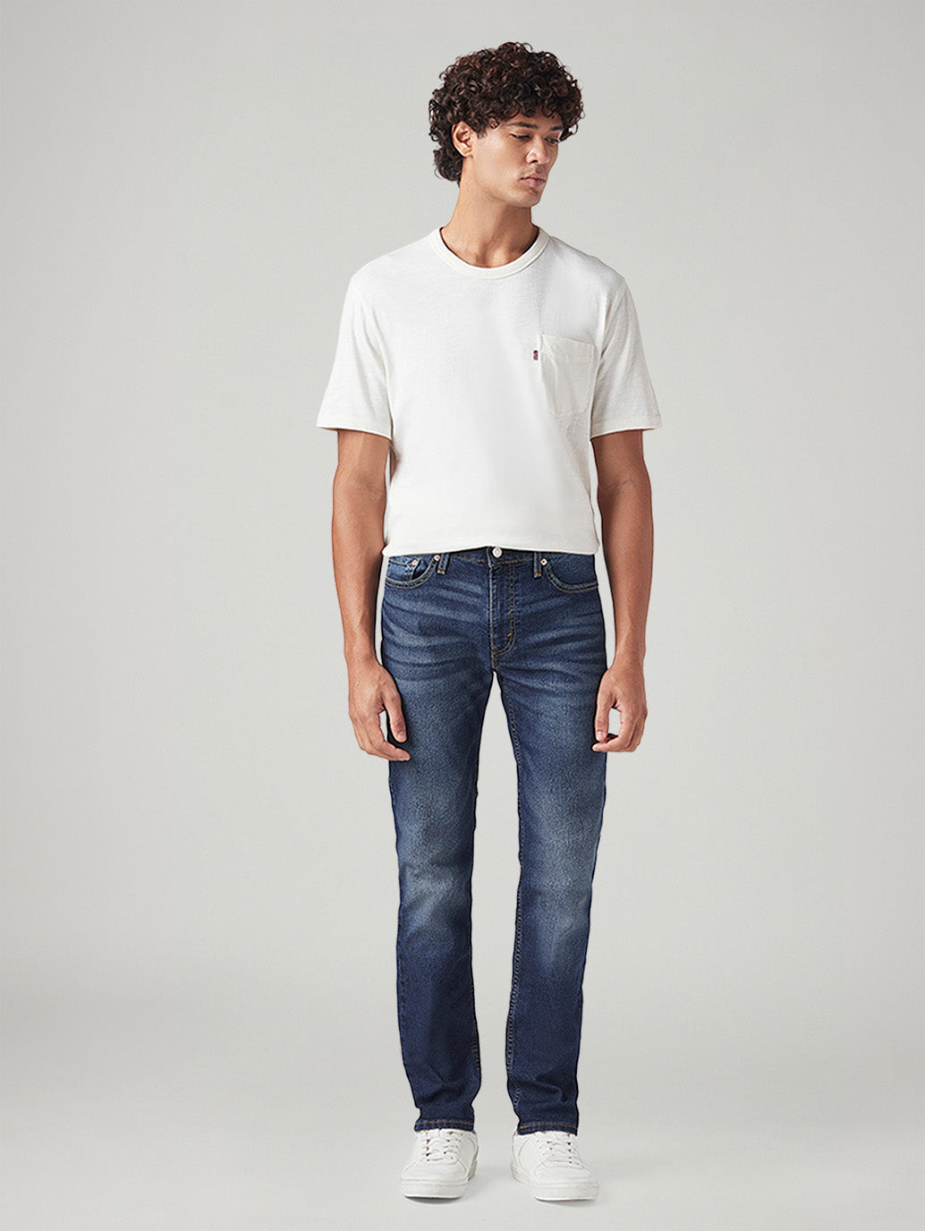 Men's 511 Med Indigo Slim Fit Mid Rise Tinted Jeans