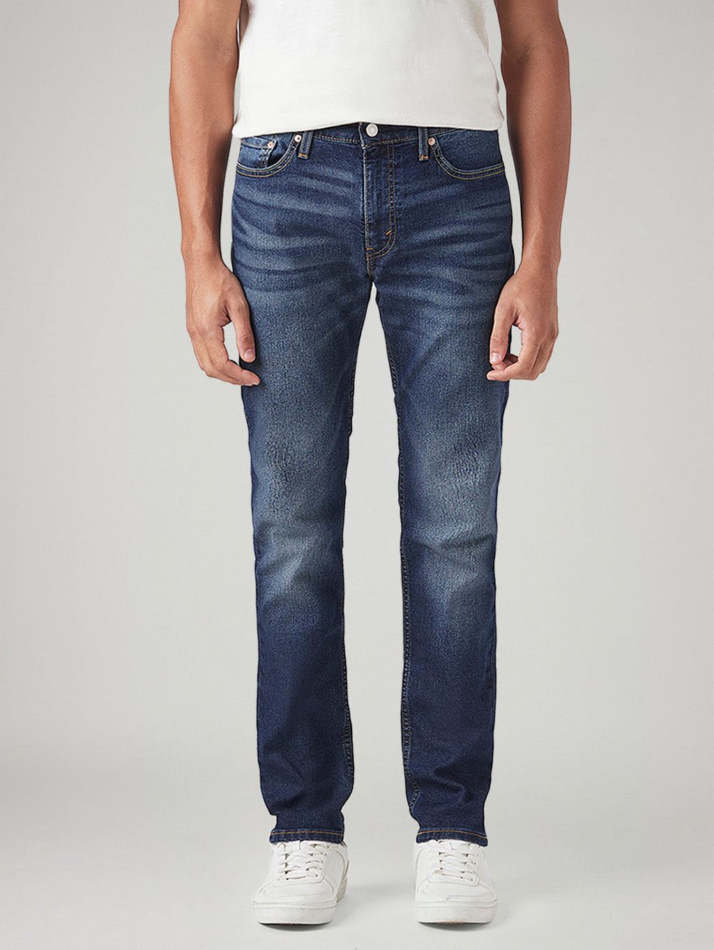 Men's 511 Med Indigo Slim Fit Mid Rise Tinted Jeans