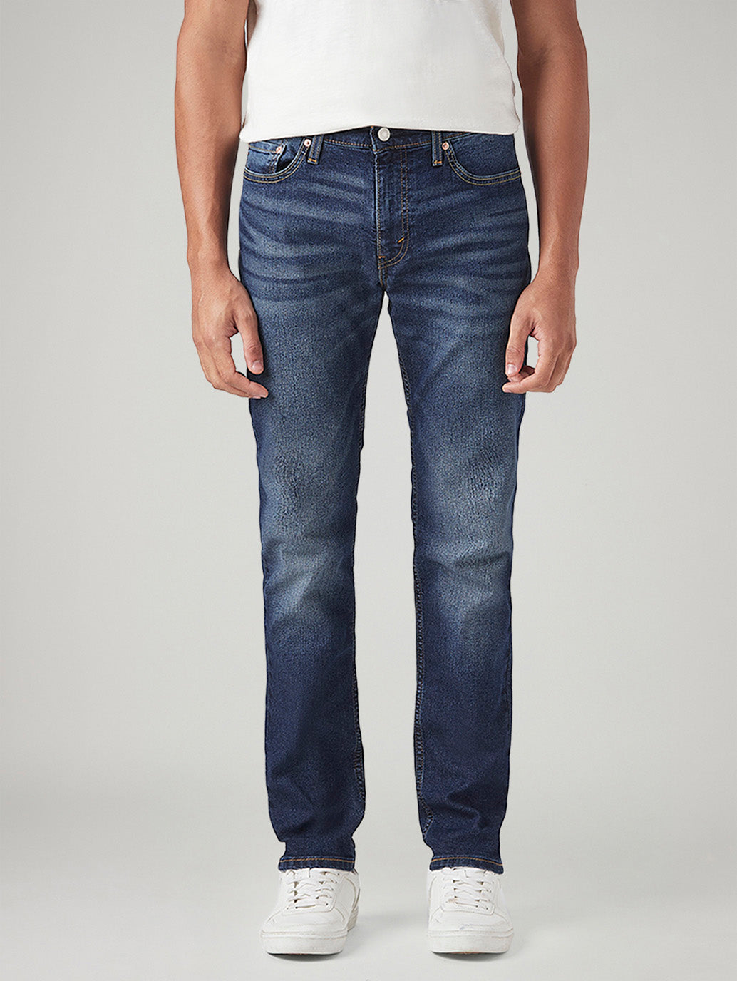 Men's 511 Med Indigo Slim Fit Mid Rise Tinted Jeans