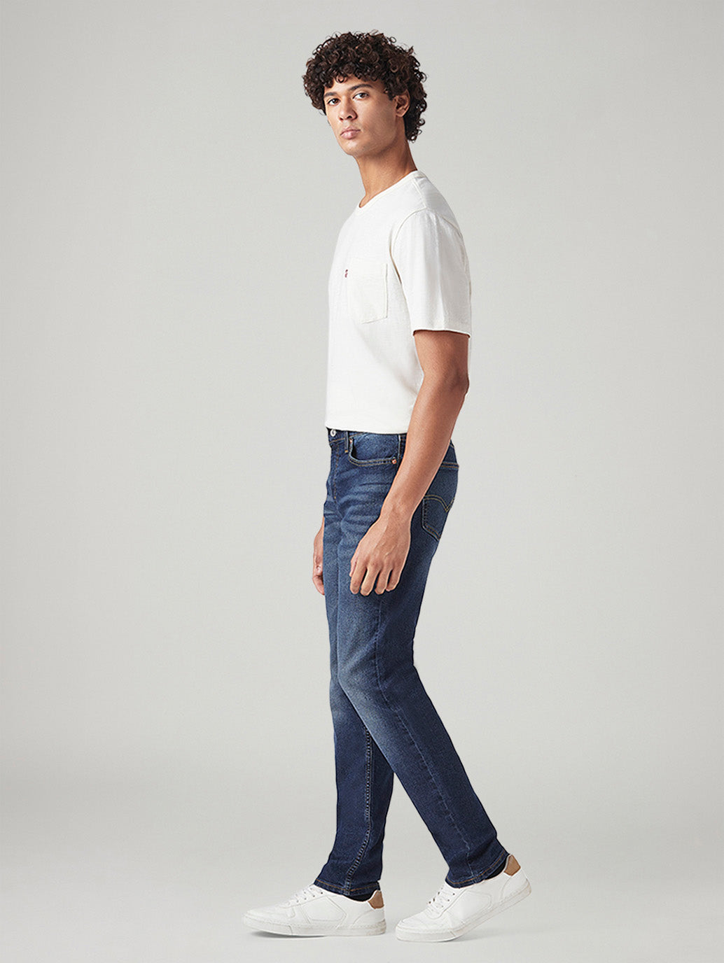 Men's 511 Med Indigo Slim Fit Mid Rise Tinted Jeans