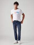 Men's 511 Dark Blue Slim Fit Mid Rise Tinted Jeans