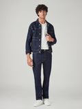 Men's 511 Dark Blue Slim Fit Mid Rise Jeans