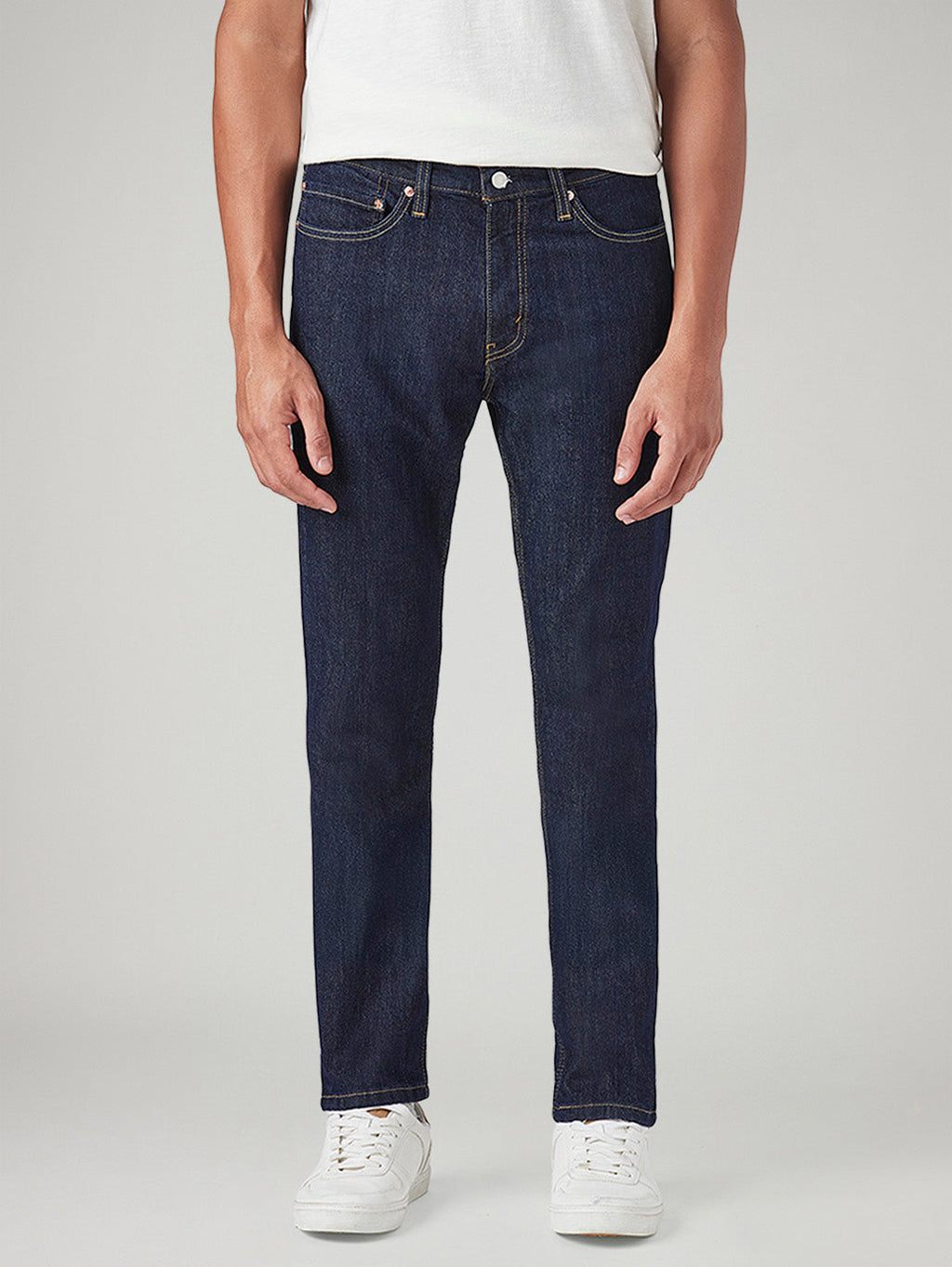 Men's 511 Dark Blue Slim Fit Mid Rise Jeans