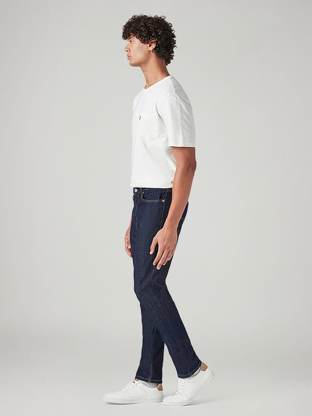 Men's 511 Dark Blue Slim Fit Mid Rise Jeans