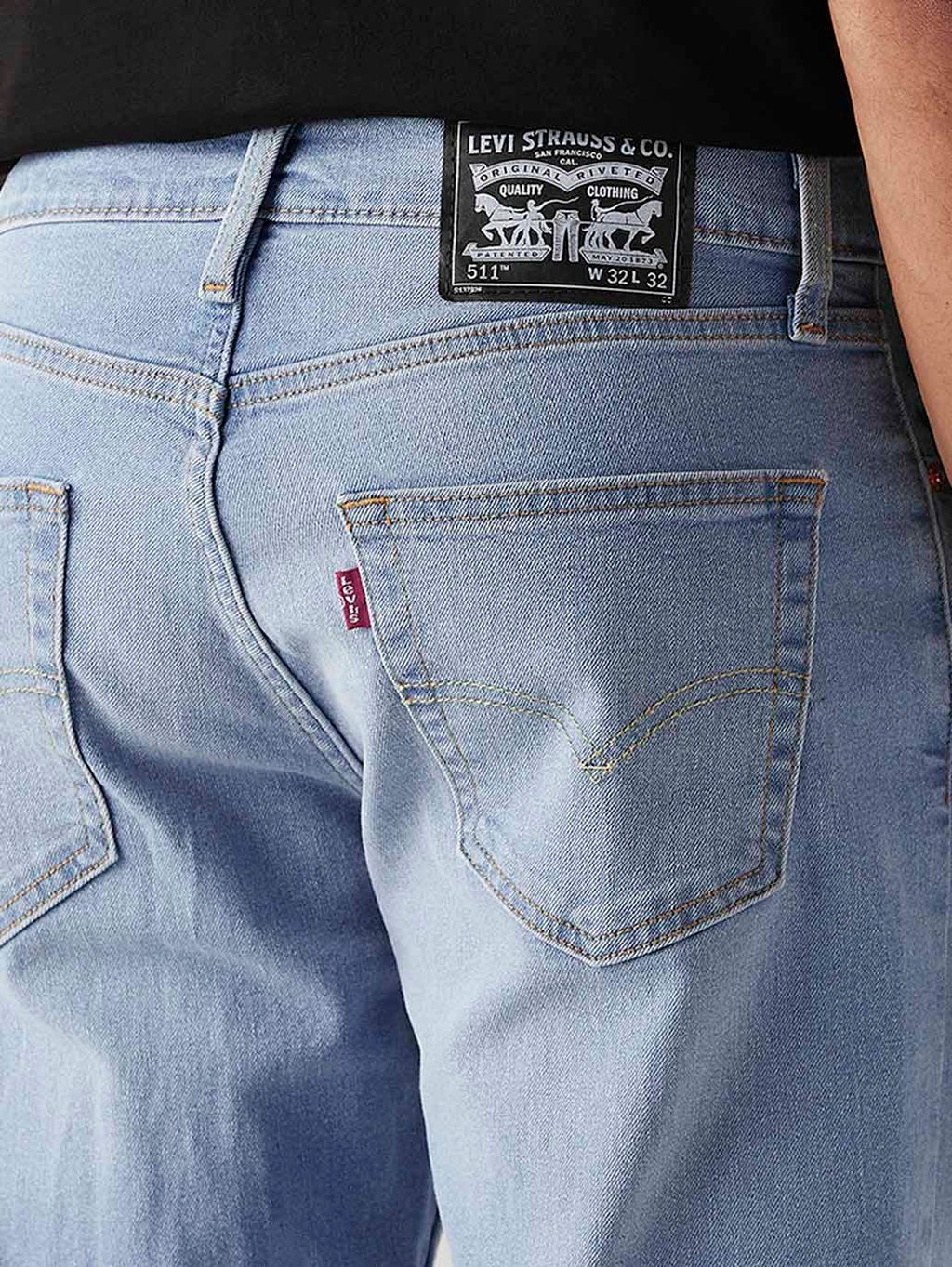 Men's 511 Light Indigo Slim Fit Mid Rise Jeans