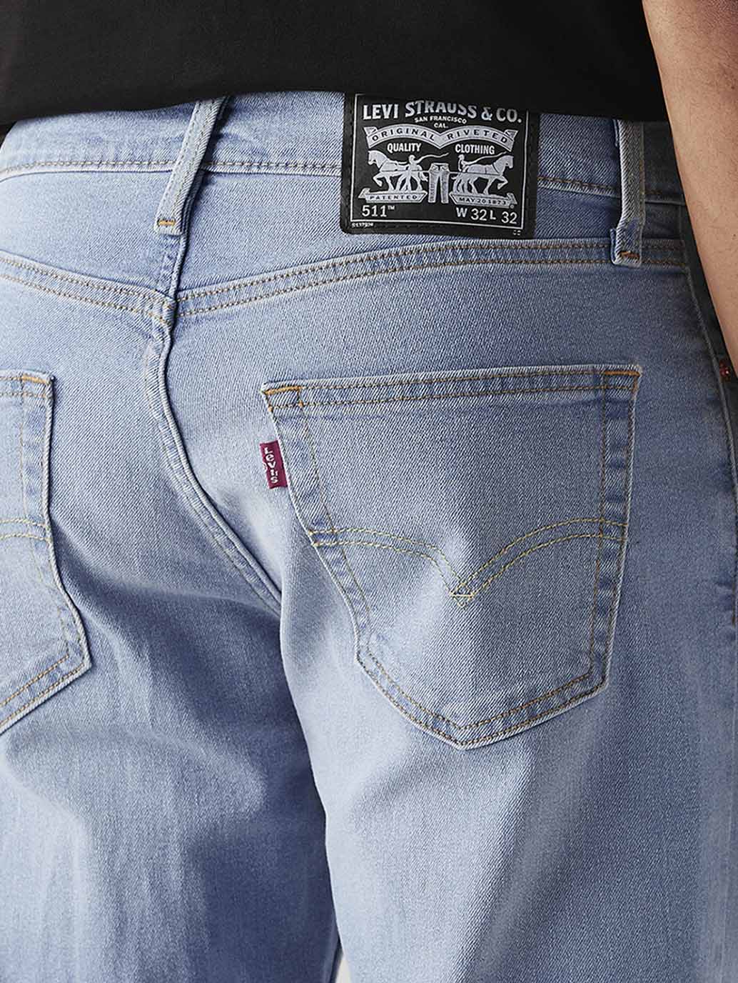 Men's 511 Light Indigo Slim Fit Mid Rise Jeans