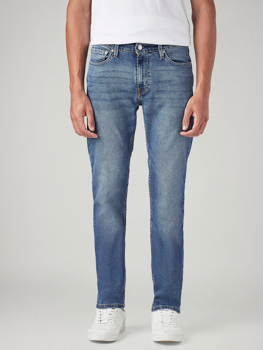 Men's 511 Blue Slim Fit Mid Rise Jeans