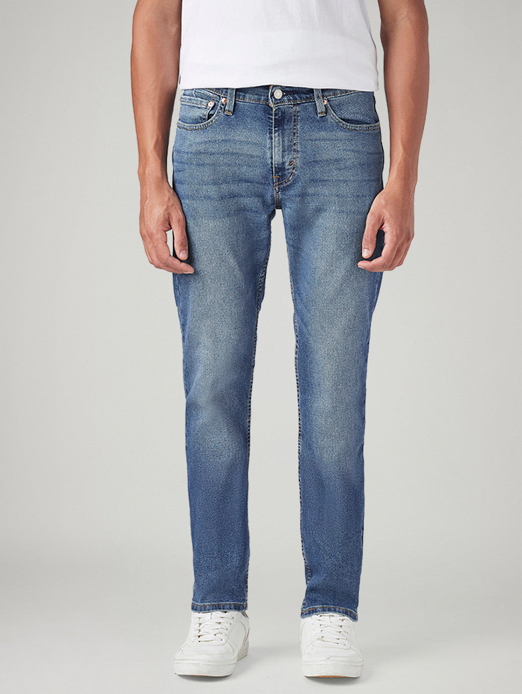 Men's 511 Blue Slim Fit Mid Rise Jeans