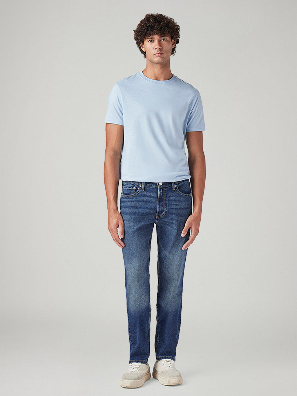 Men's 511 Blue Slim Fit Mid Rise Jeans