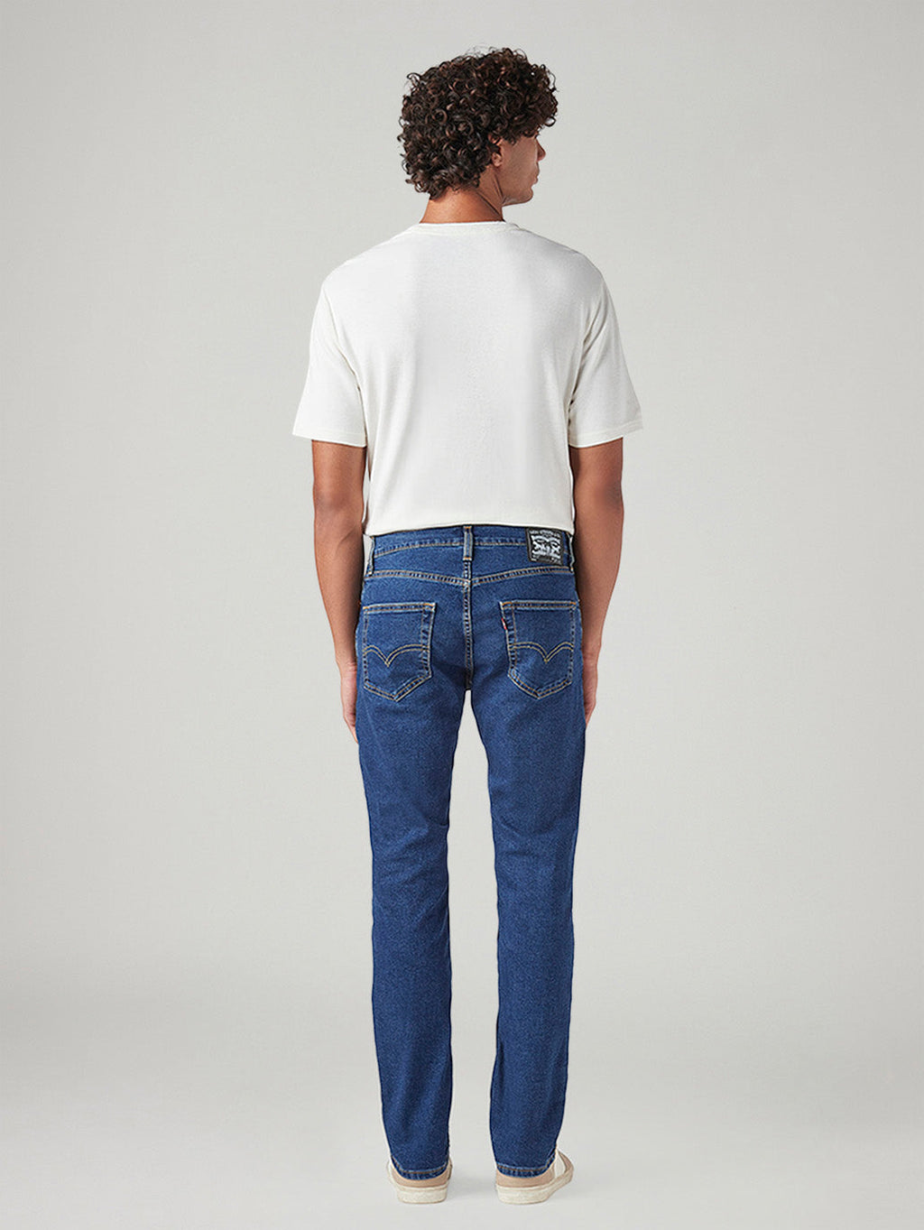 Men's 511 Blue Slim Fit Mid Rise Jeans