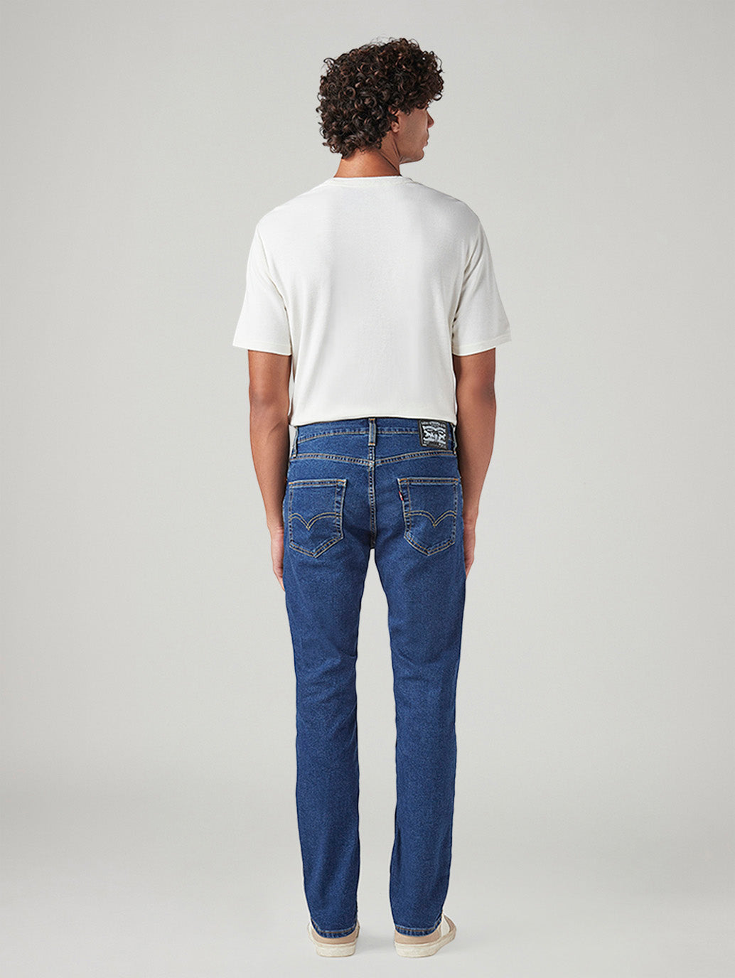 Men's 511 Blue Slim Fit Mid Rise Jeans