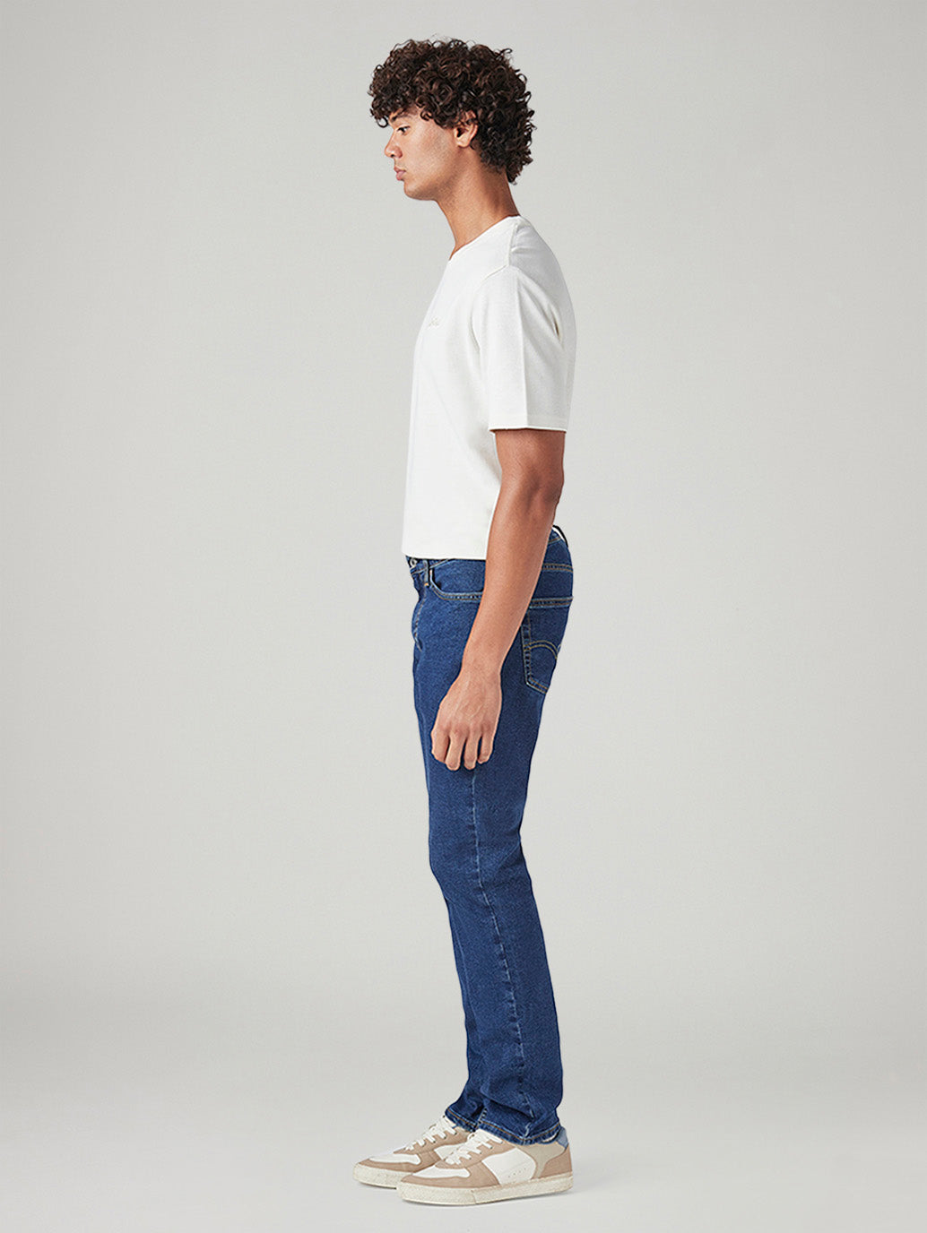 Men's 511 Blue Slim Fit Mid Rise Jeans