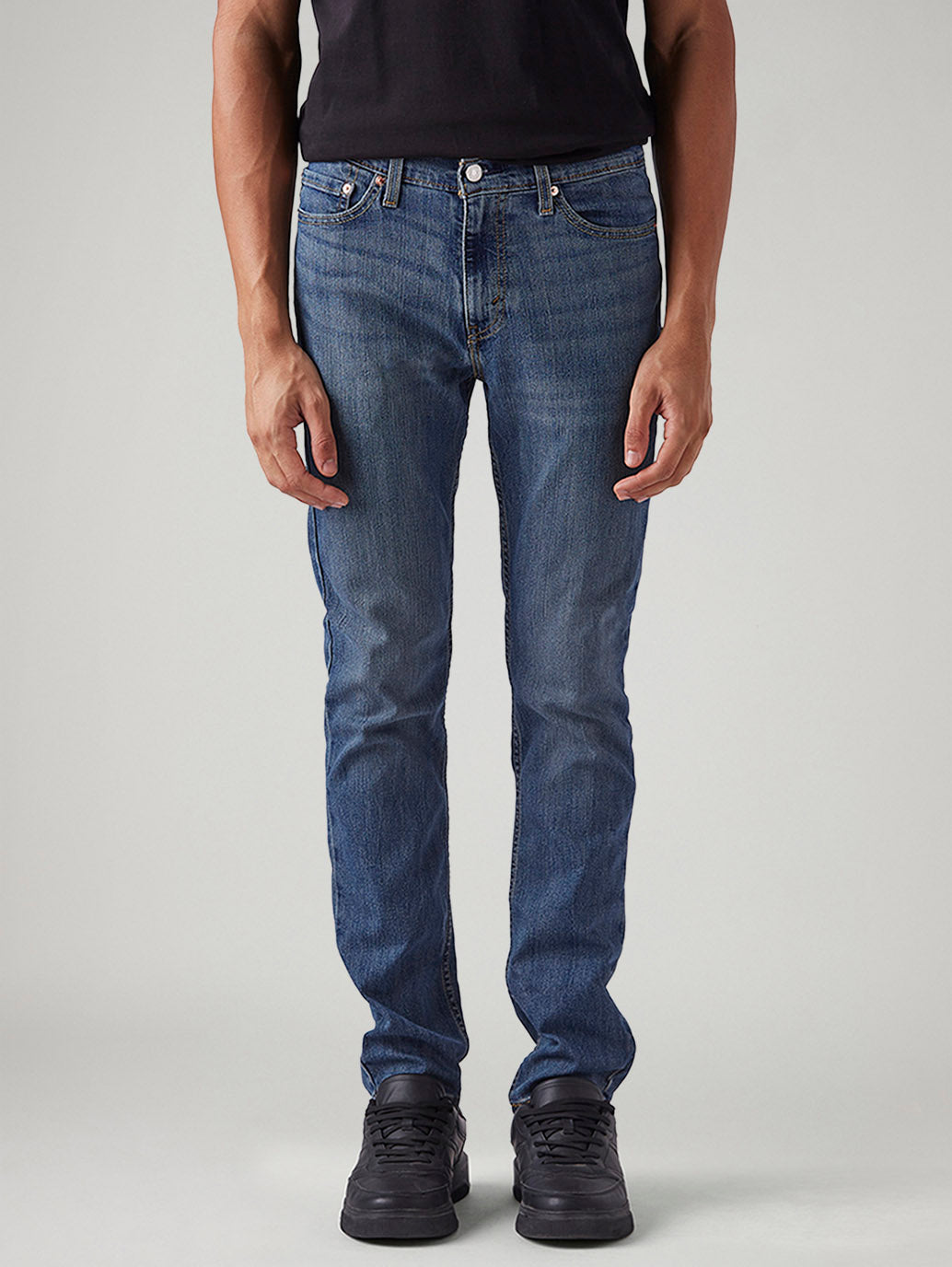 Men's 511 Blue Slim Fit Mid Rise Jeans