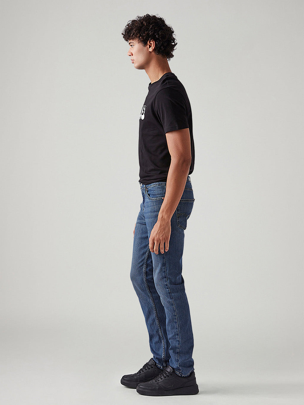 Men's 511 Blue Slim Fit Mid Rise Jeans
