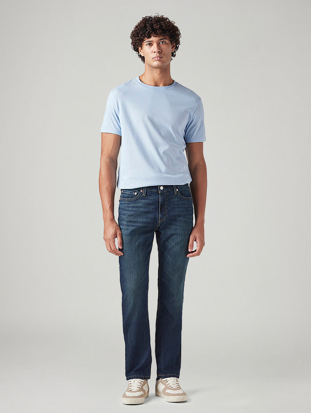 Men's 511 Dark Blue Slim Fit Mid Rise Jeans