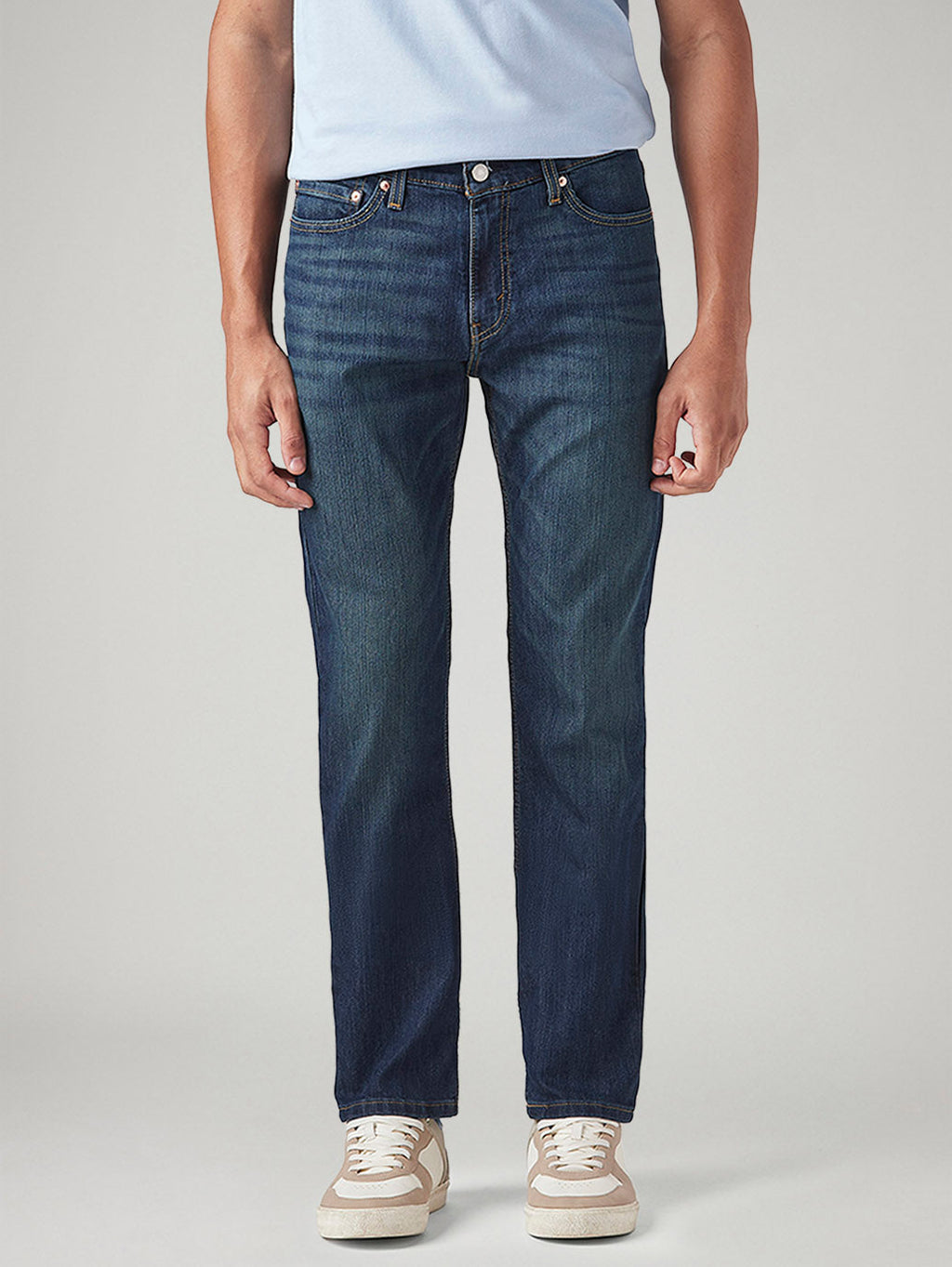 Men's 511 Dark Blue Slim Fit Mid Rise Jeans