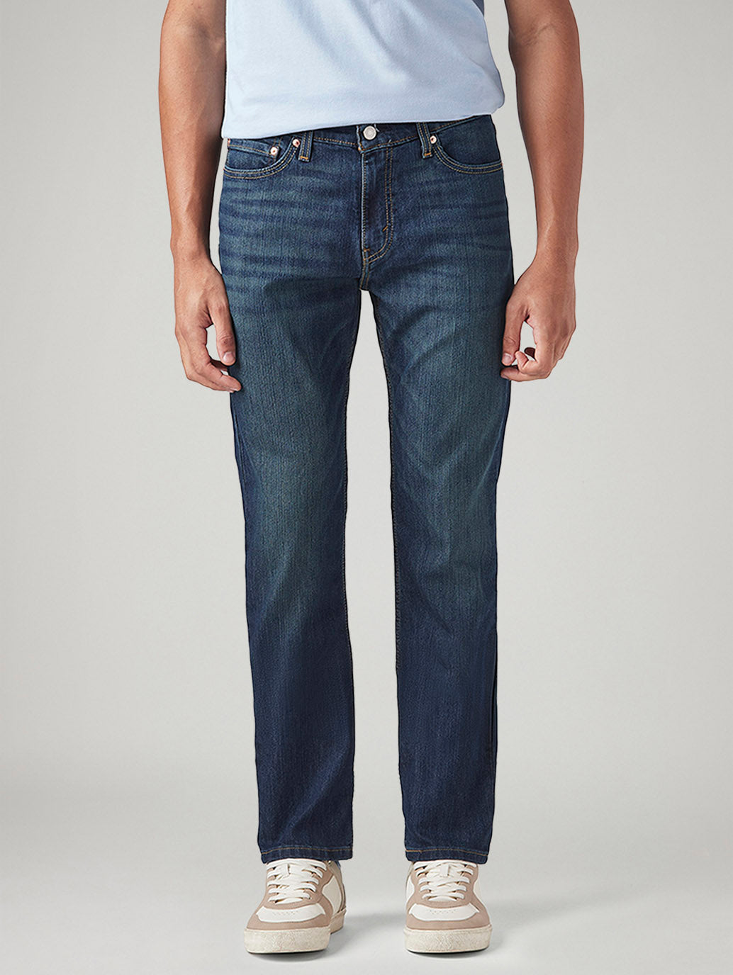 Men's 511 Dark Blue Slim Fit Mid Rise Jeans