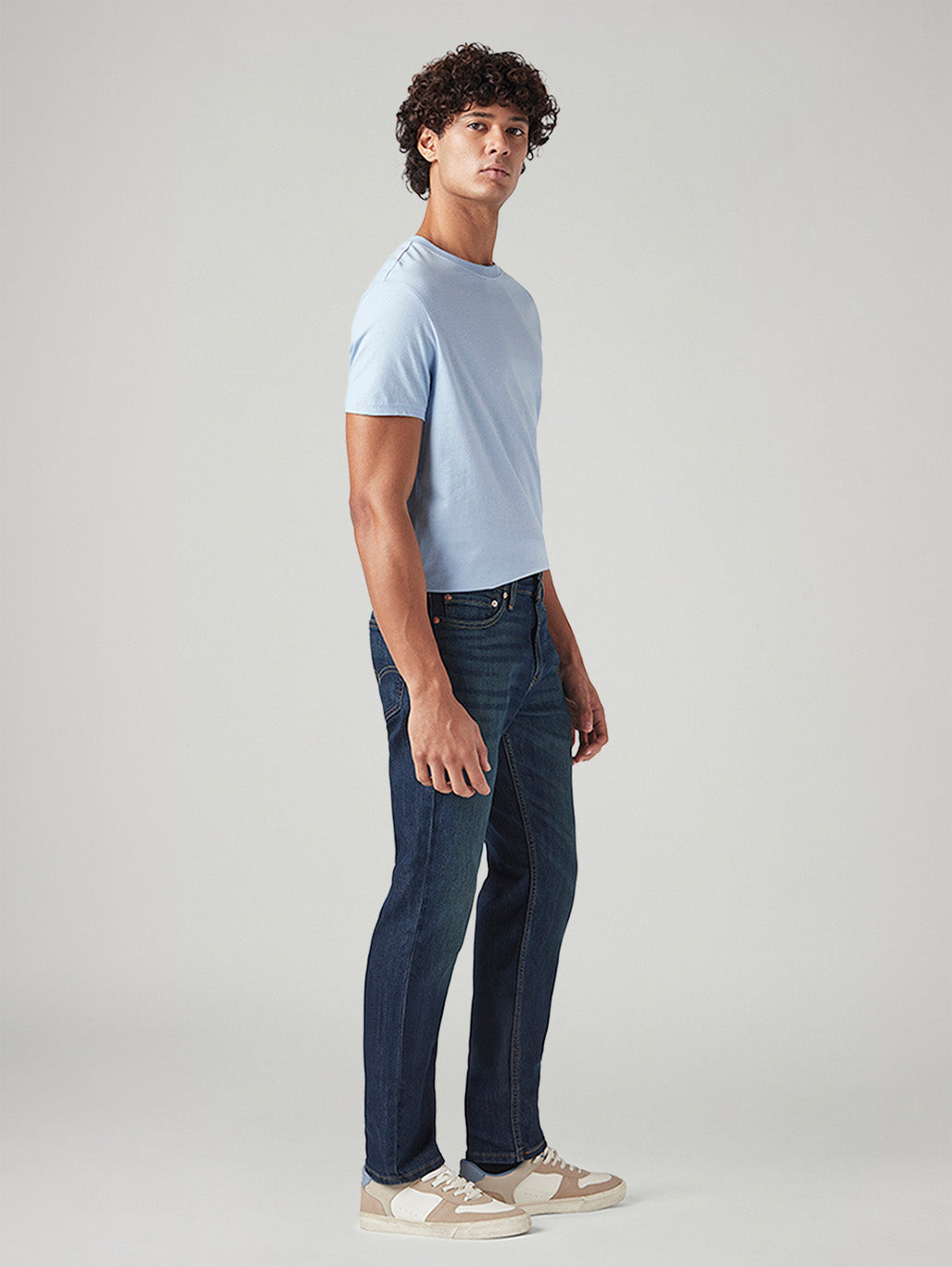 Men's 511 Dark Blue Slim Fit Mid Rise Jeans