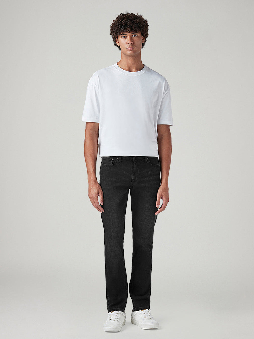 Men's 511 Black Slim Fit Mid Rise Jeans