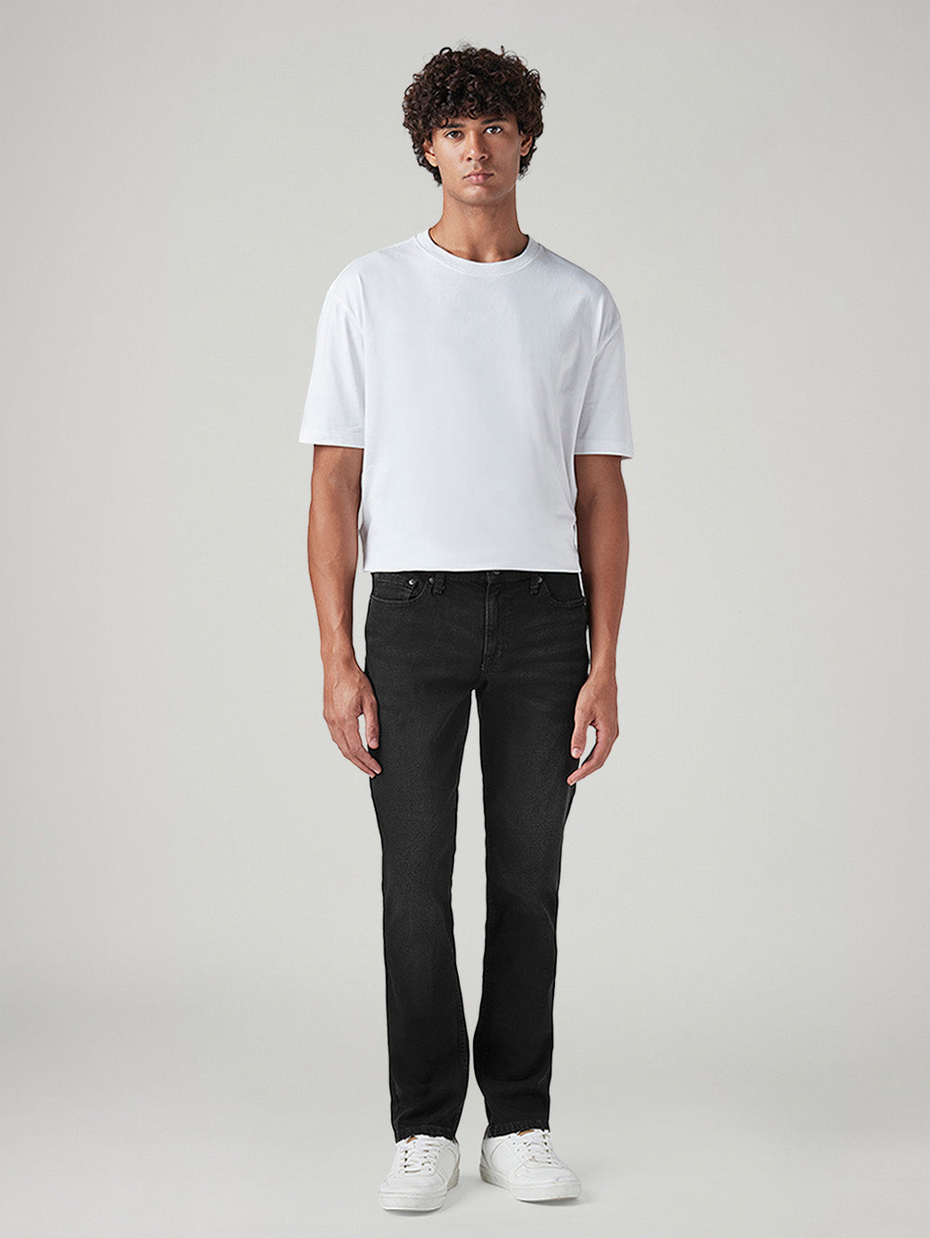 Men's 511 Black Slim Fit Mid Rise Jeans