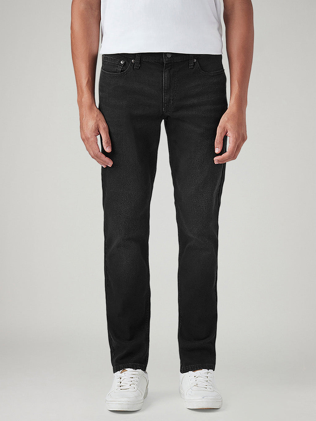 Men's 511 Black Slim Fit Mid Rise Jeans