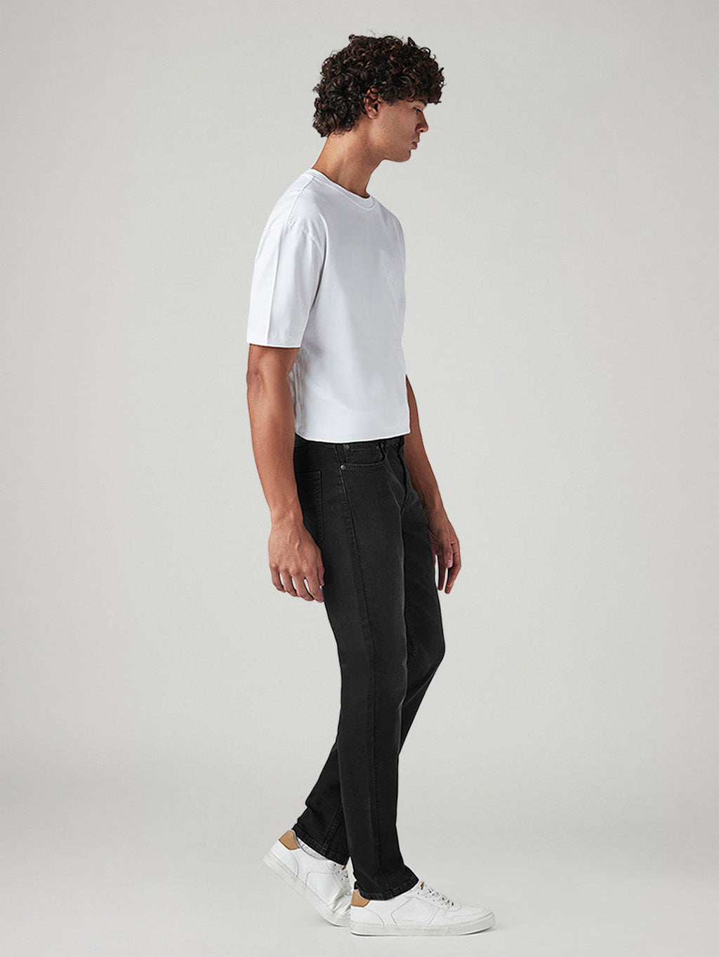 Men's 511 Black Slim Fit Mid Rise Jeans