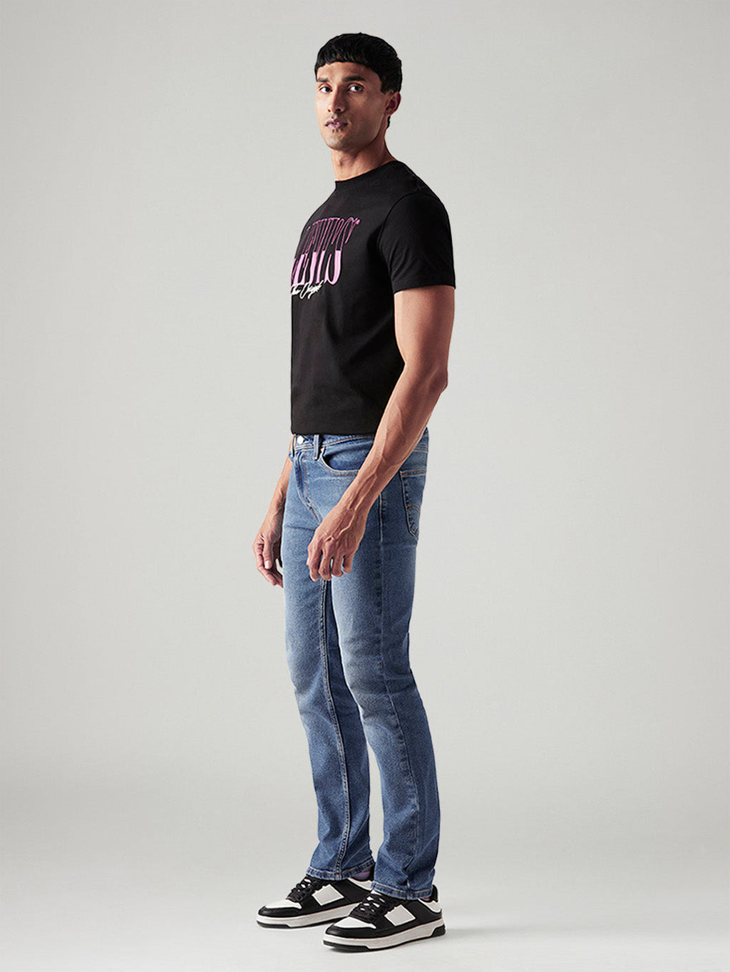 Men's 511 Med Indigo Slim Fit Mid Rise Jeans