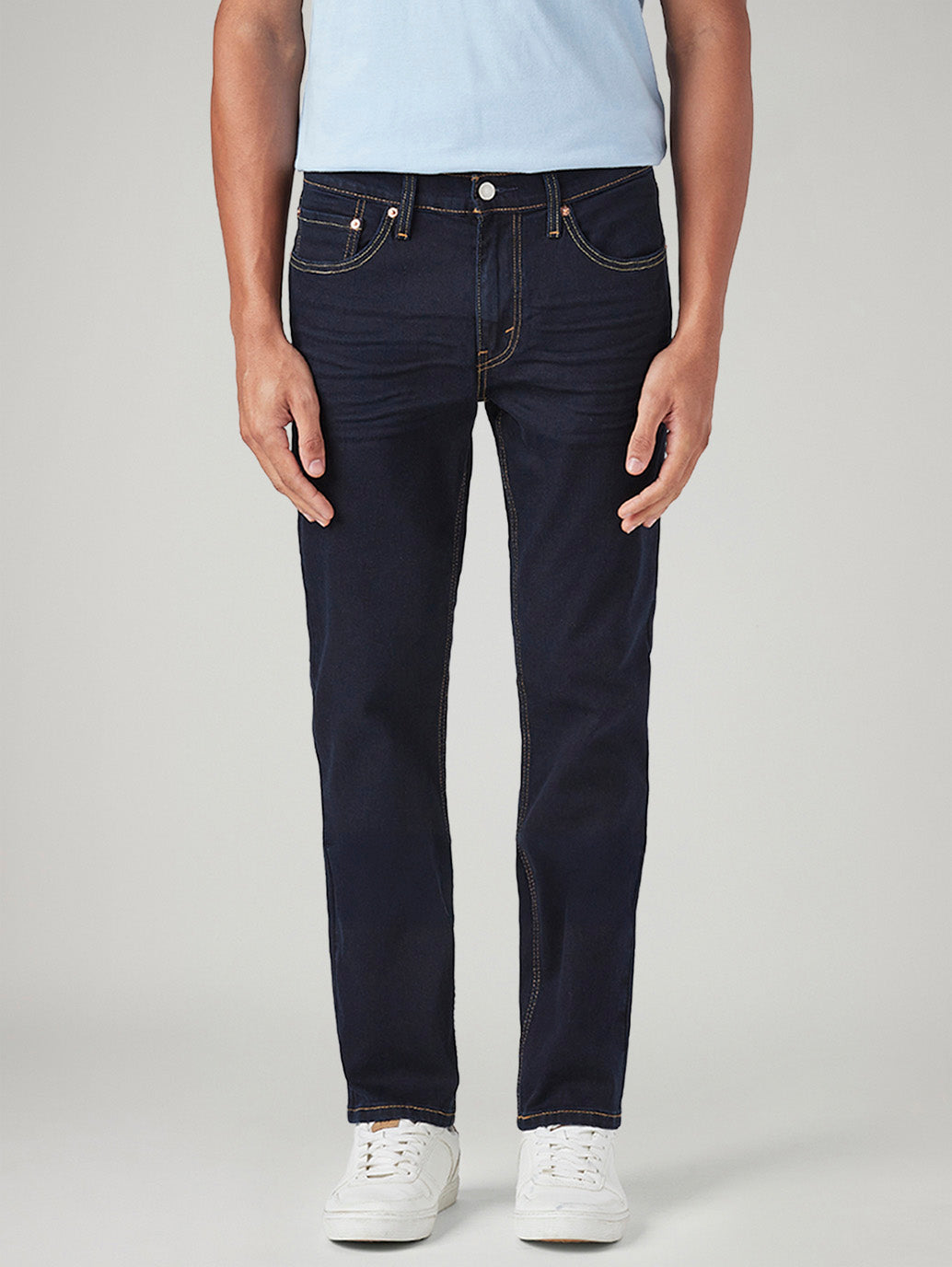 Men's 511 Dark Blue Slim Fit Mid Rise Jeans