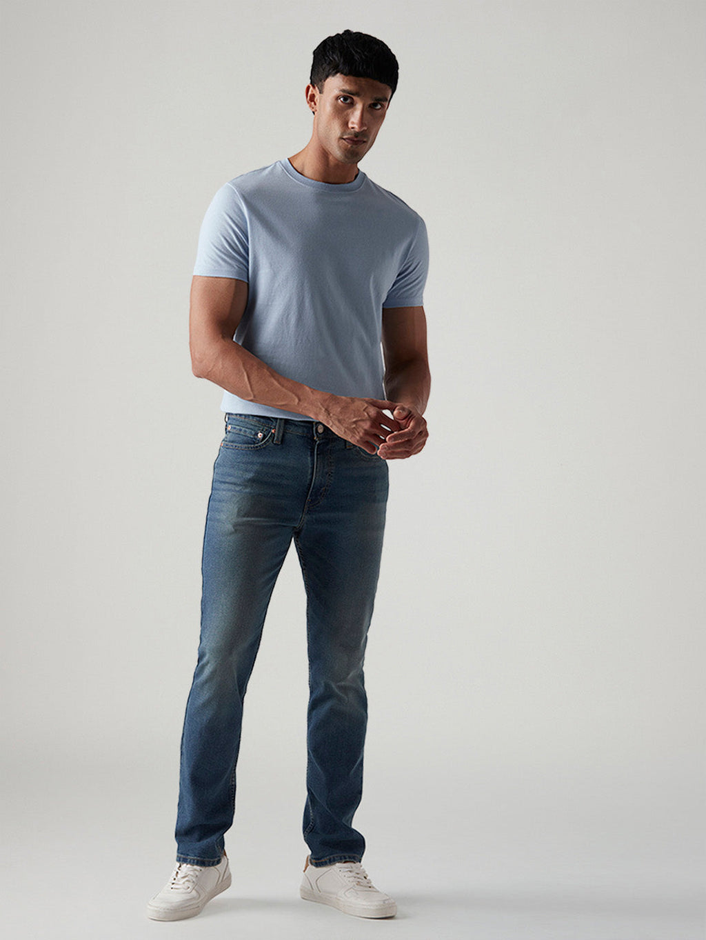 Men's 511 Med Indigo Slim Fit Mid Rise Tinted Jeans