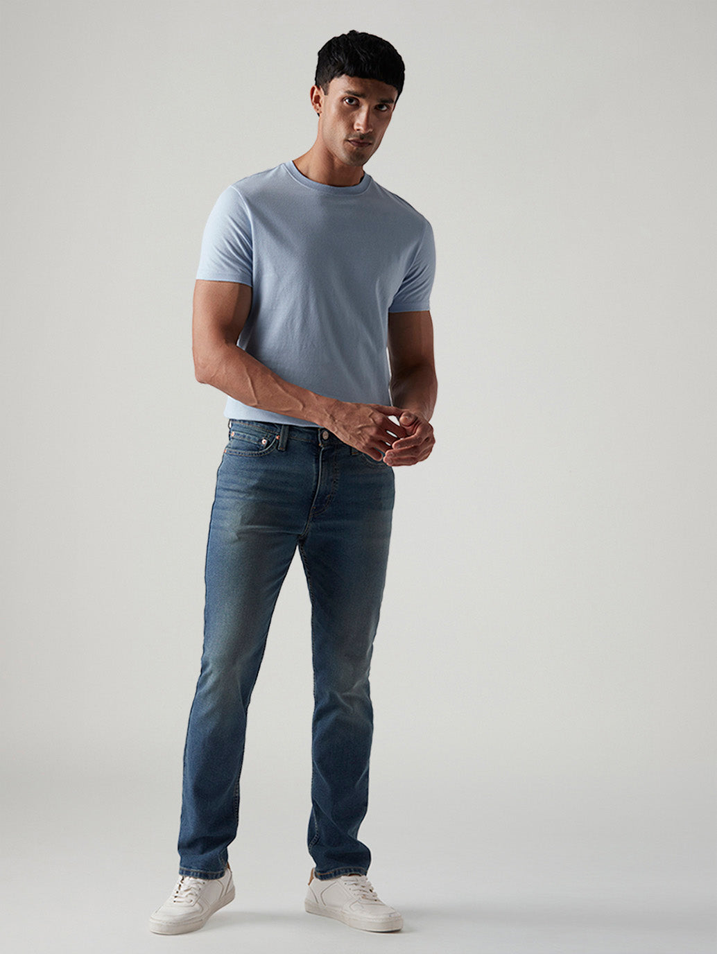 Men's 511 Med Indigo Slim Fit Mid Rise Tinted Jeans