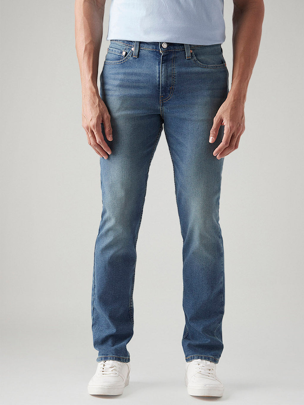 Men's 511 Med Indigo Slim Fit Mid Rise Tinted Jeans