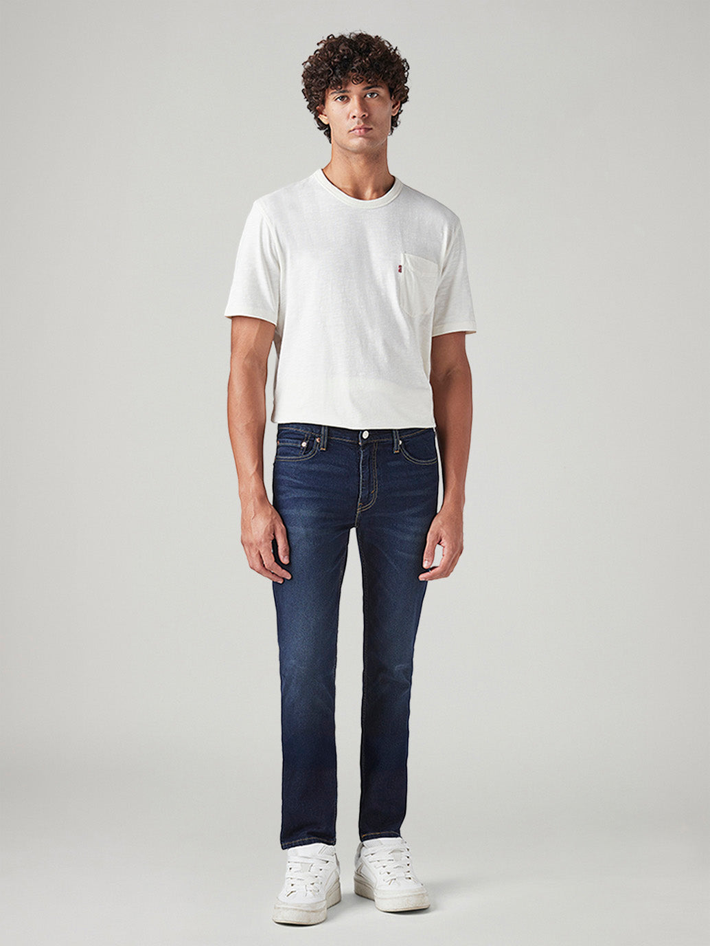 Men's 511 Indigo Slim Fit Mid Rise Jeans
