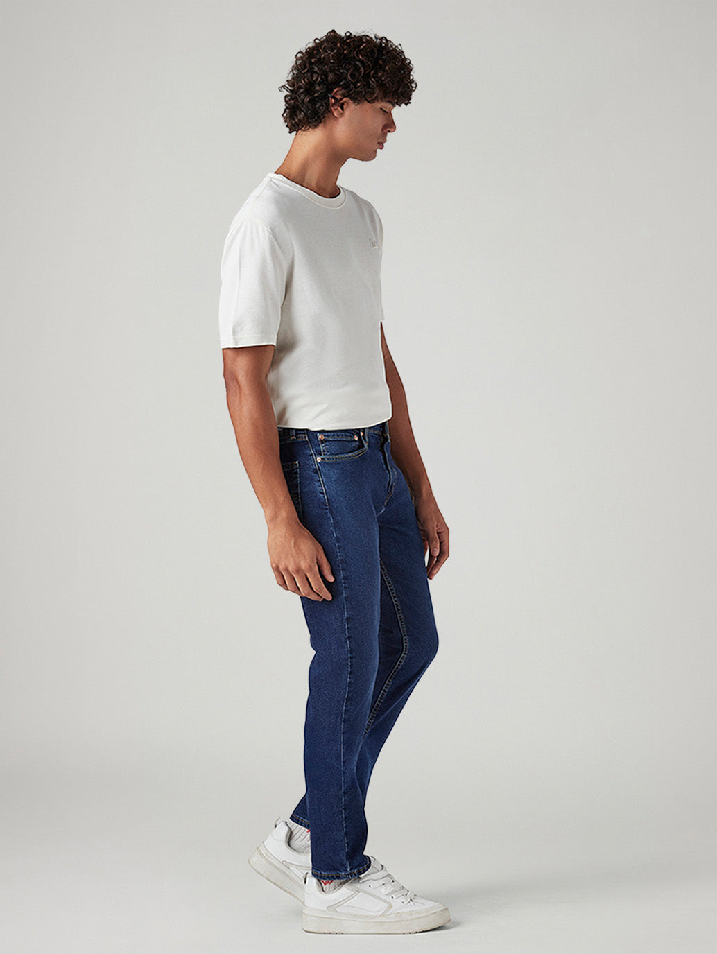 Men's 511 Blue Slim Fit Mid Rise Jeans