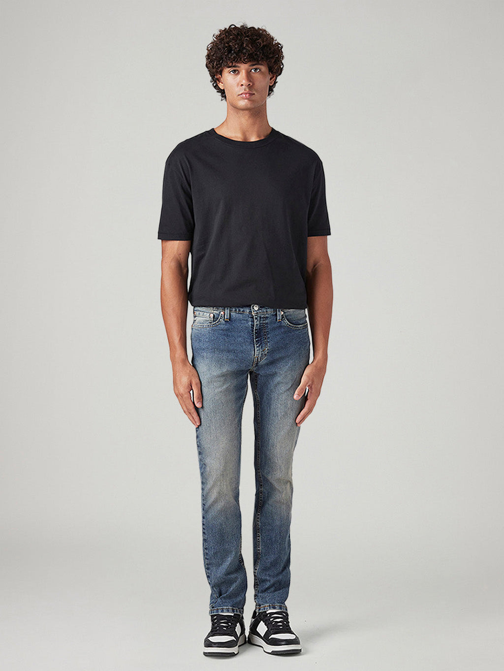 Men's 511 Blue Slim Fit Mid Rise Tinted Jeans