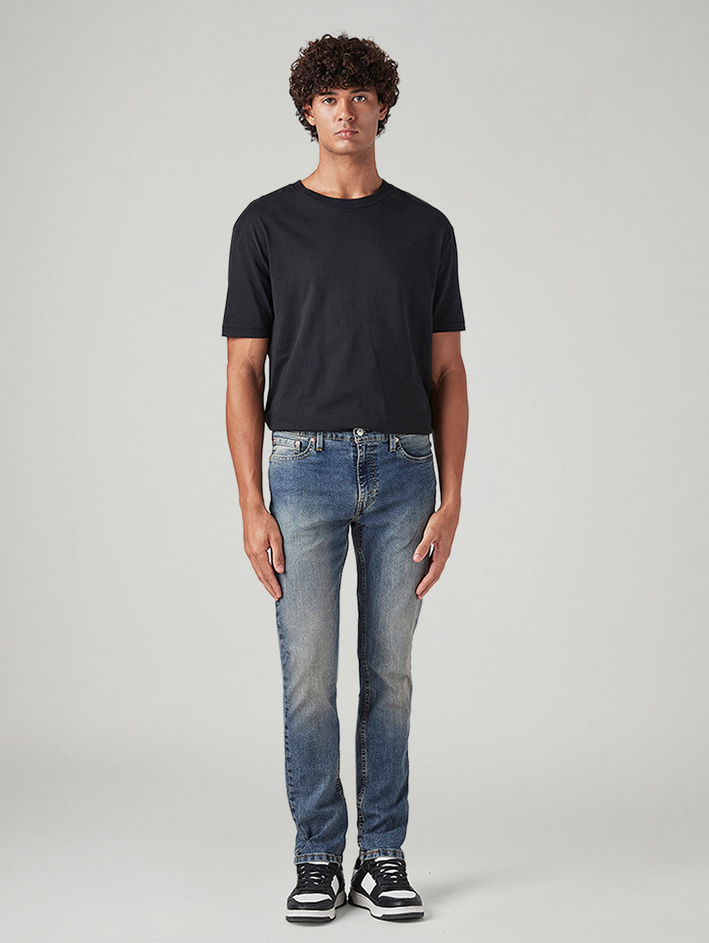 Men's 511 Blue Slim Fit Mid Rise Tinted Jeans