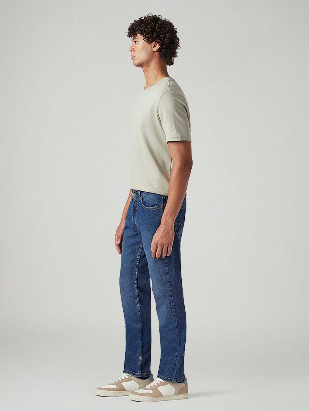 Men's 511 Med Indigo Slim Fit Mid Rise Jeans