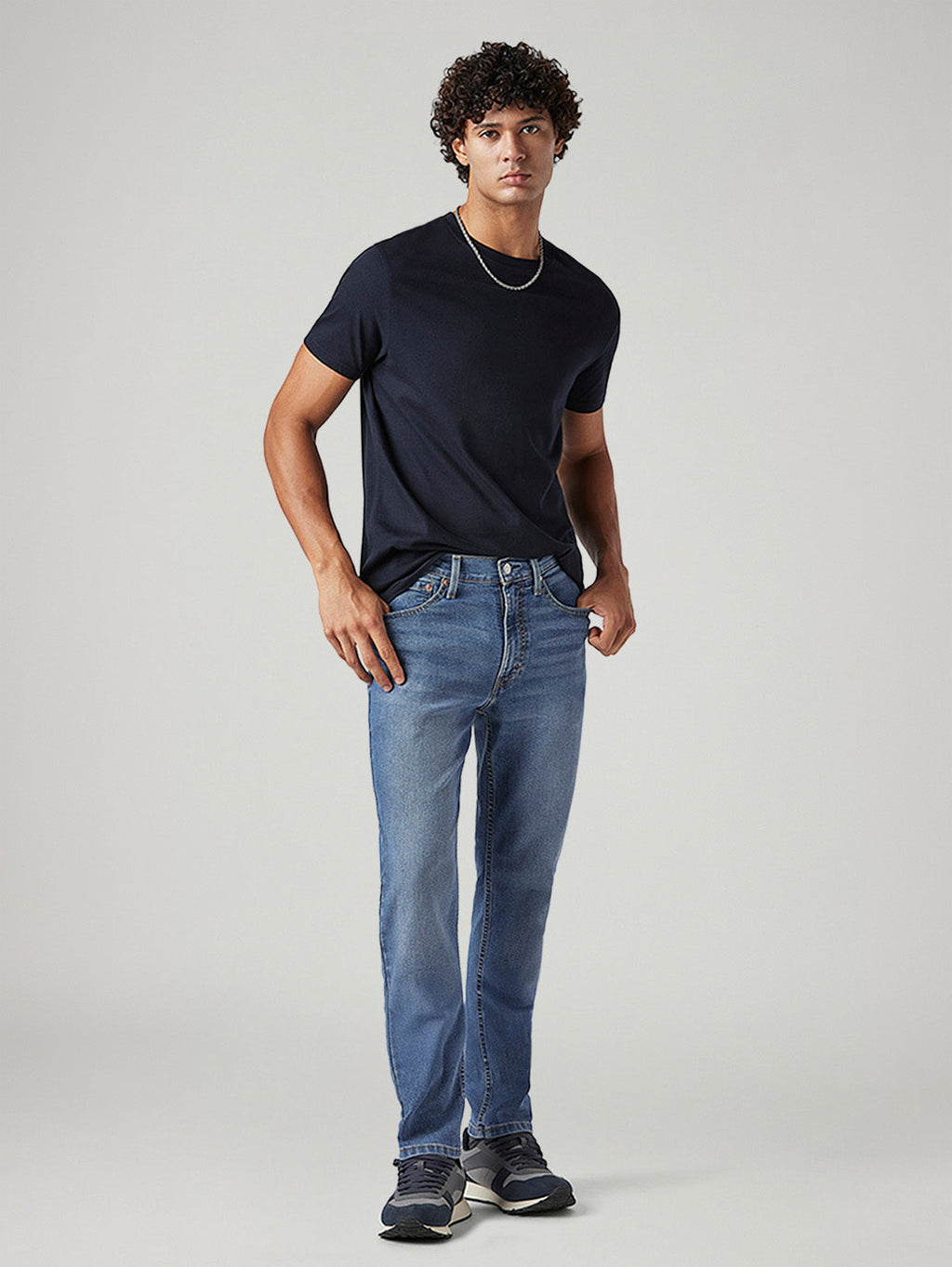 Men's 511 Med Indigo Slim Fit Mid Rise Jeans