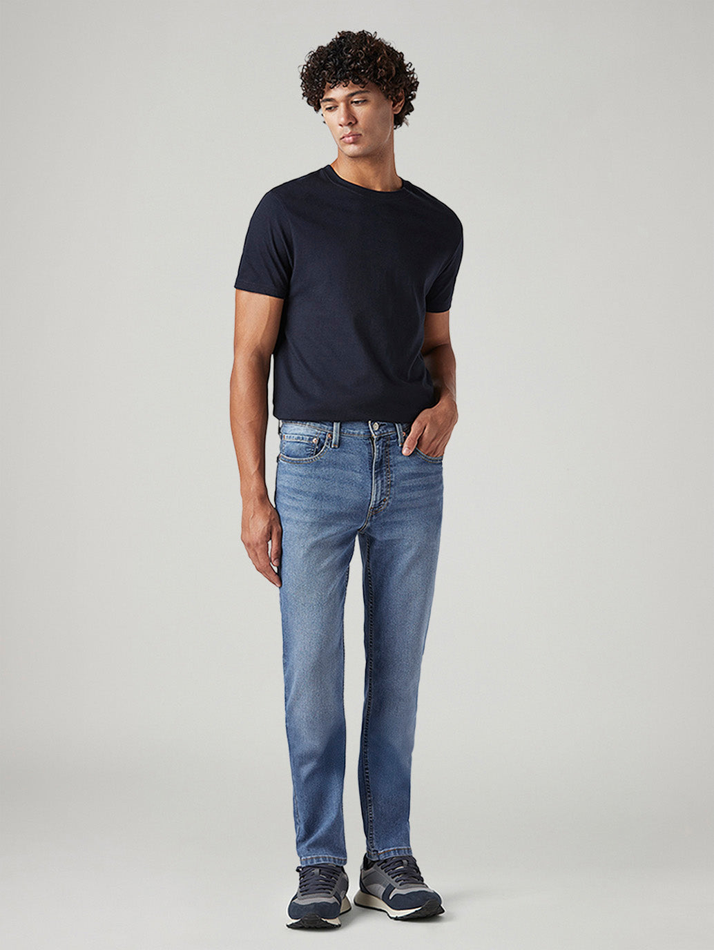 Men's 511 Med Indigo Slim Fit Mid Rise Jeans