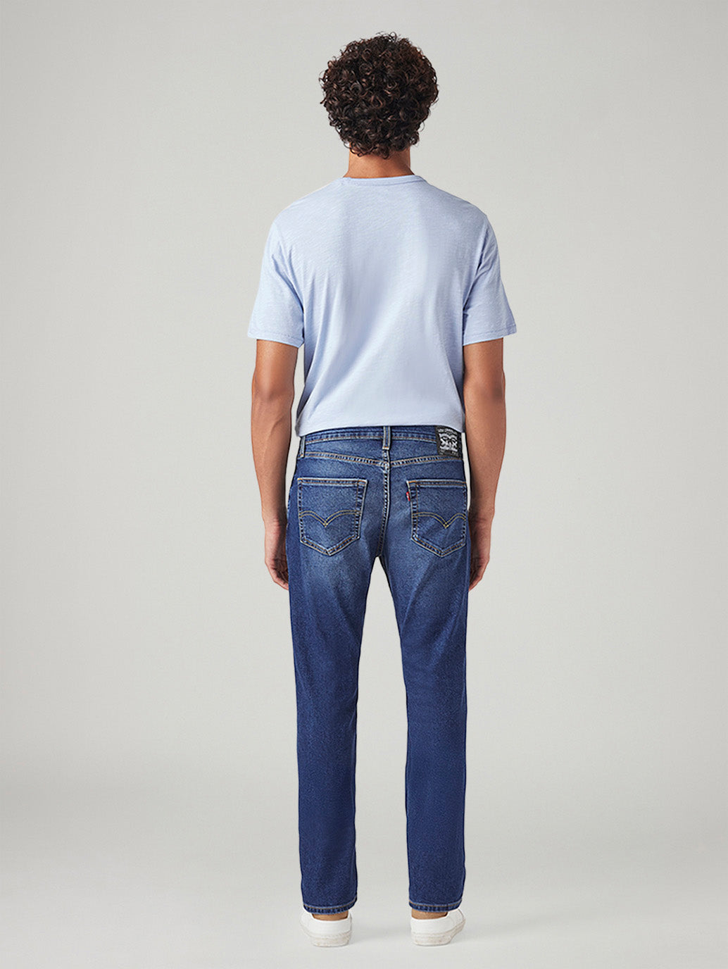 Men's 511 Blue Slim Fit Mid Rise Jeans
