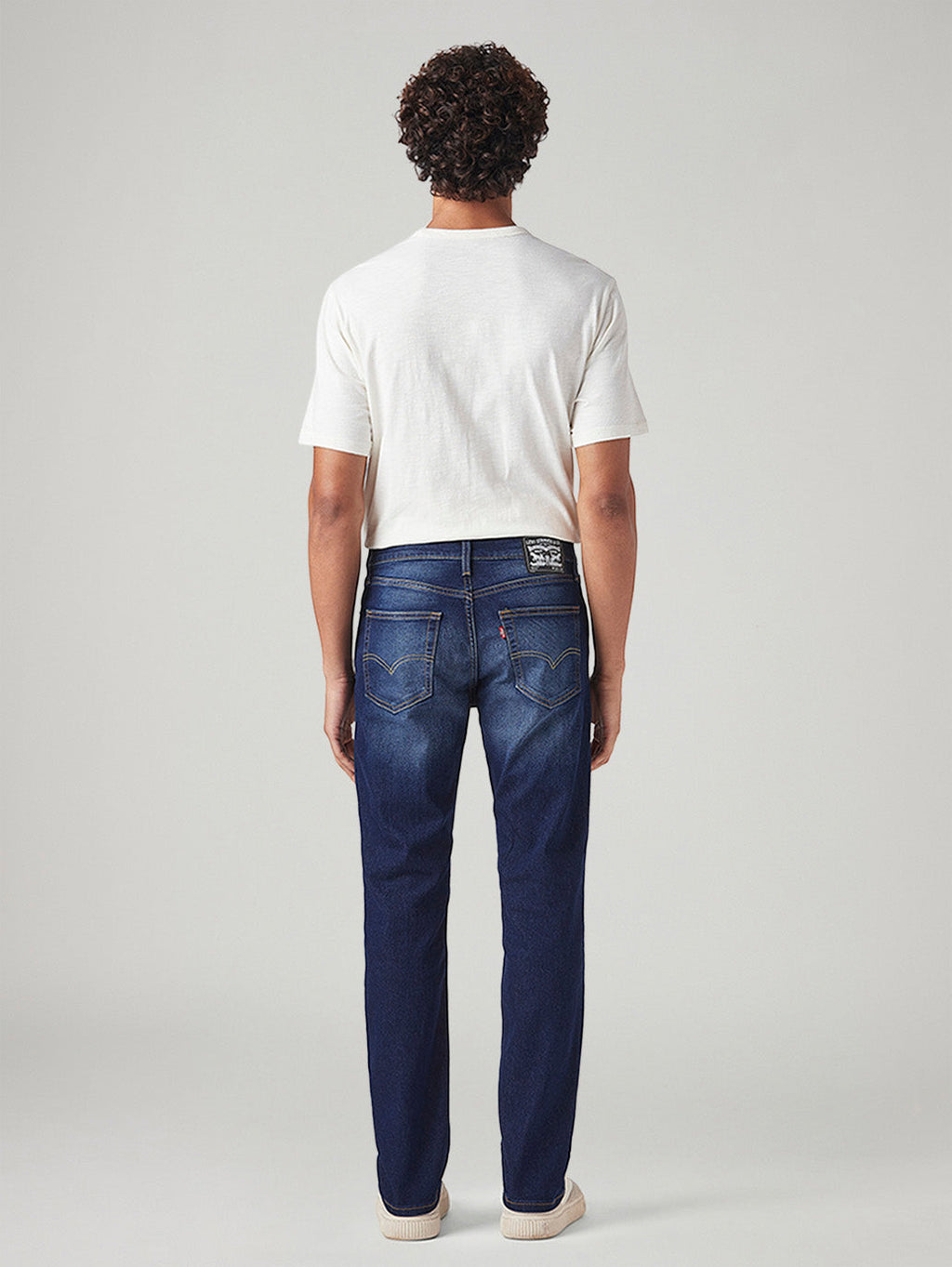Men's 511 Dark Blue Slim Fit Mid Rise Jeans