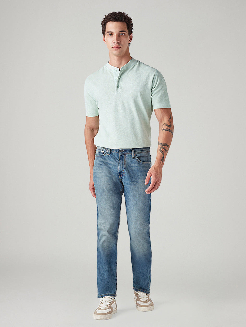 Men's 511 Med Indigo Slim Fit Mid Rise Jeans