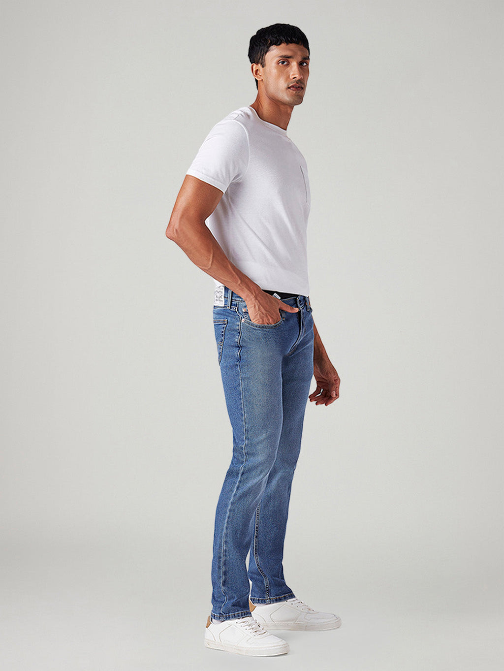 Men's 511 Light Indigo Slim Fit Mid Rise Jeans