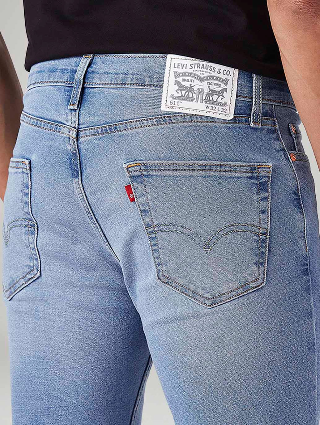 Men's 511 Light Indigo Slim Fit Mid Rise Jeans