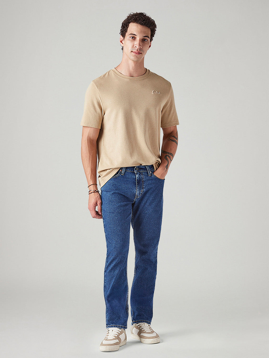 Men's 511 Med Indigo Slim Fit Mid Rise Jeans