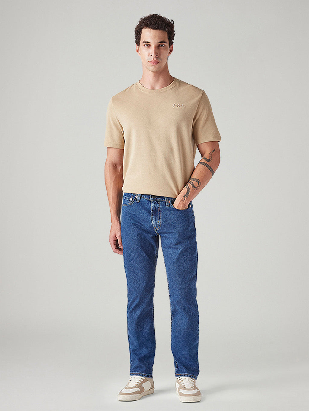 Men's 511 Med Indigo Slim Fit Mid Rise Jeans