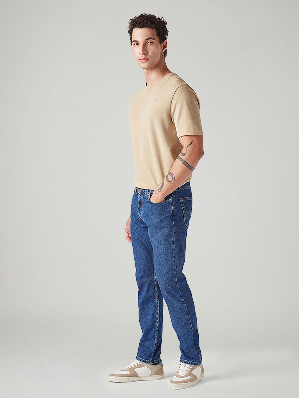 Men's 511 Med Indigo Slim Fit Mid Rise Jeans